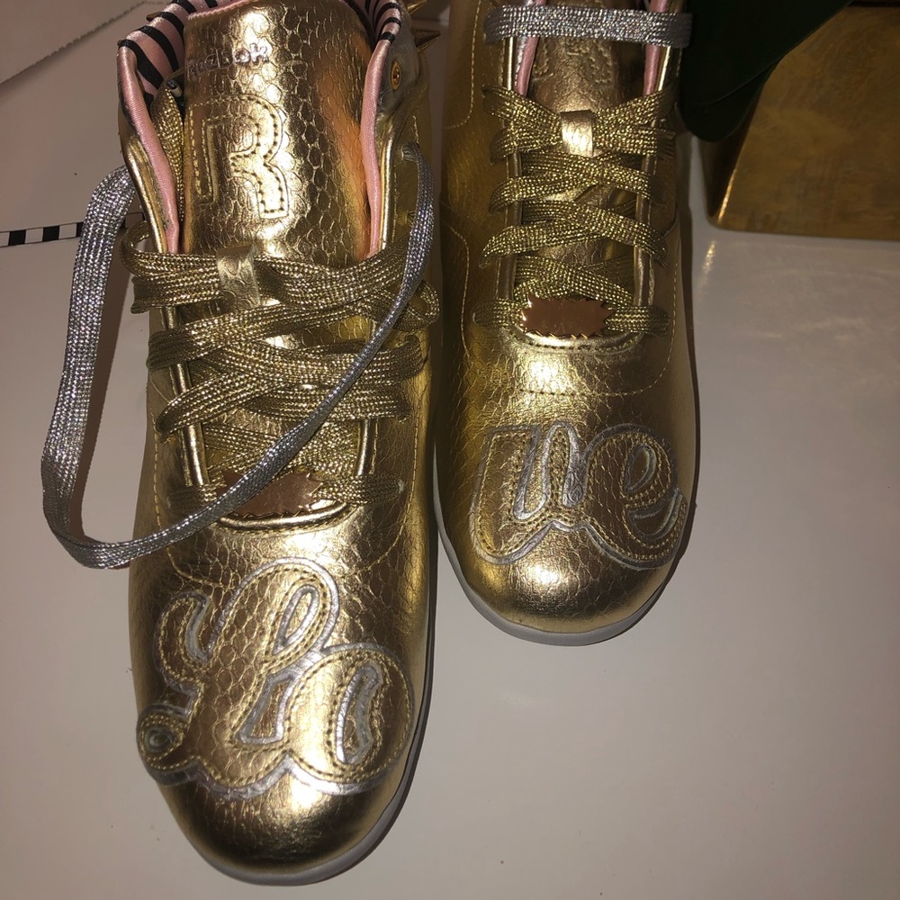 Gold Melody Ehsani X Reebok Metallic Python Love … - image 1